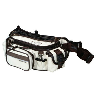 F-ラフウエストバッグ アイボリー