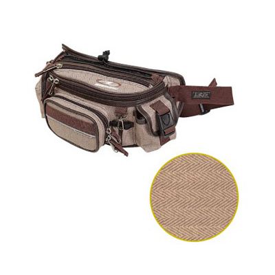 F-Rough Waist Bag SP Herringbone Brown