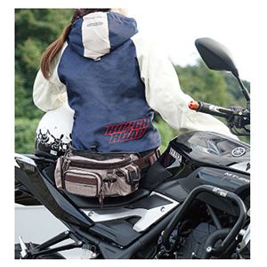 F-Rough Waist Bag SP Herringbone Brown