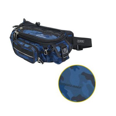 F-ラフウエストバッグSP ネイビーカモ