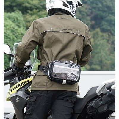 F-ウエスタブルタンクポーチEX オールブラック 2.8L