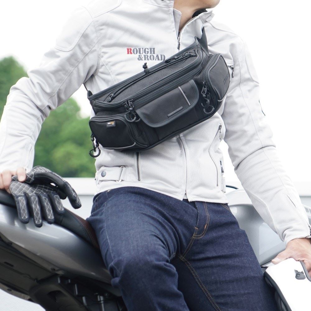 SCHWARZ R ウエストバッグ ワイド シュバルツ 5.2L