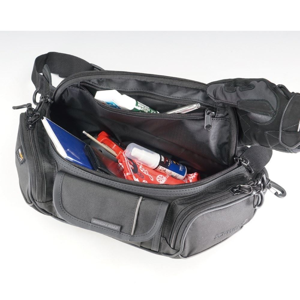 SCHWARZ R ウエストバッグ ワイド シュバルツ 5.2L