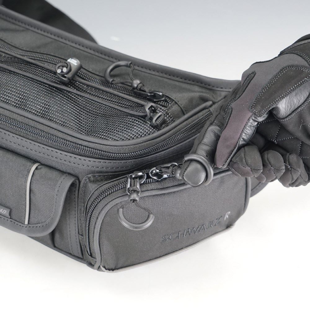 SCHWARZ R ウエストバッグ ワイド シュバルツ 5.2L