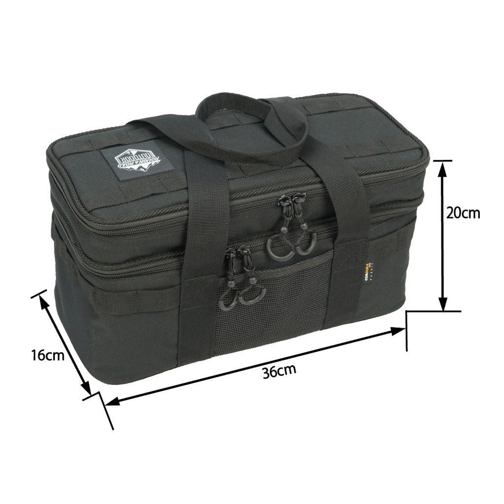 ラフコーデュラ キャンピングボックス ブラック 11L