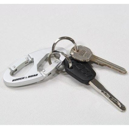 オーバルカラビナ ブラック 横6.7×縦3.2cm