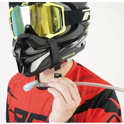 ハイドレーションチューブベルト ブラック 1本