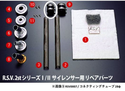 コネクティングチューブS1/S2 小 CRM/KDX LANZA/96RMX-S