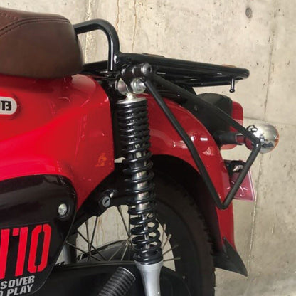 トライアングルサイドバッグサポート ブラック シングル