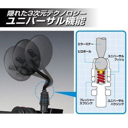 ラリー690 ミラー 右側 逆ネジ