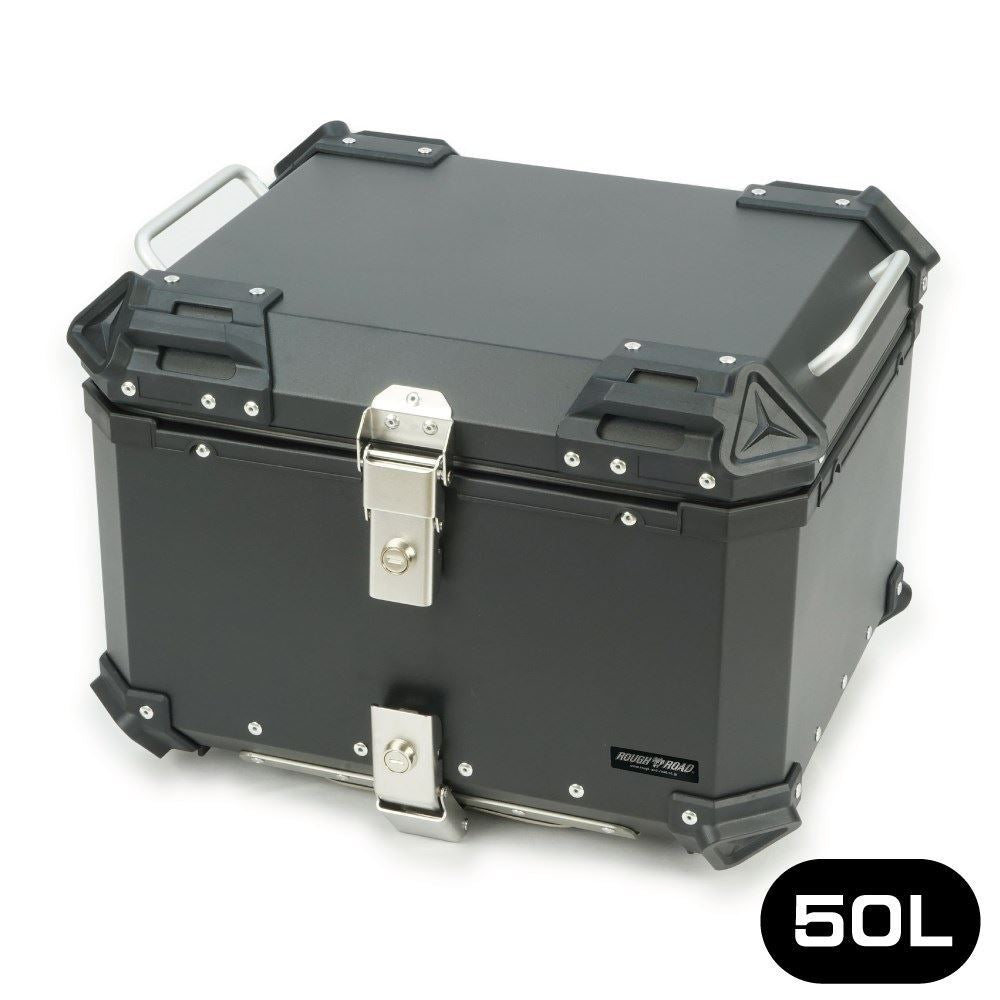 ラリー890 アルミトップケース ブラック 50L 汎用