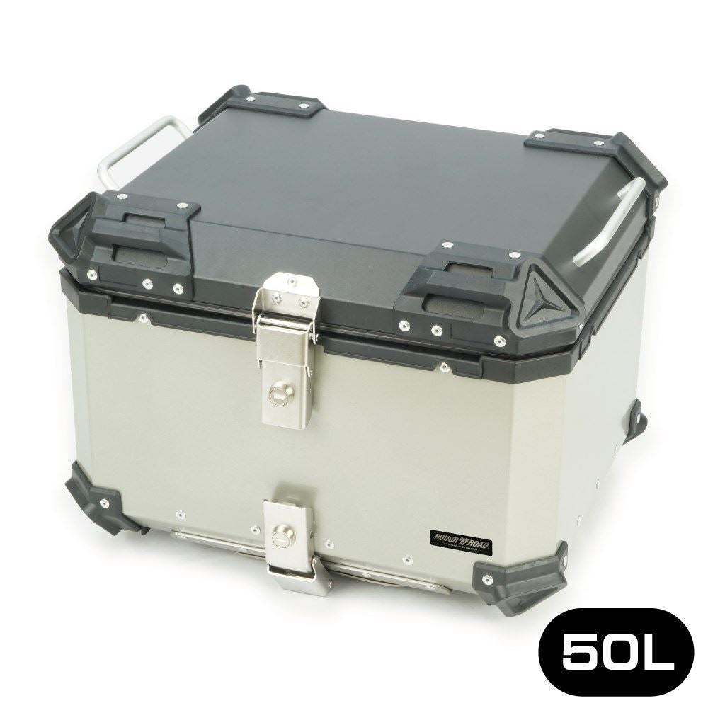 ラリー890 アルミトップケース シルバー 50L 汎用