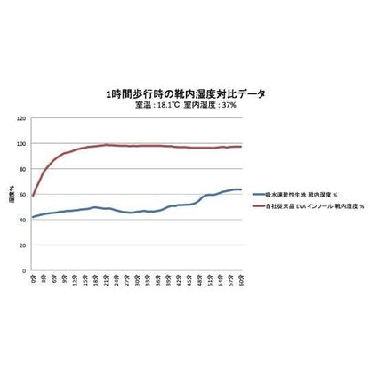 ドライスルーインソール ブルー