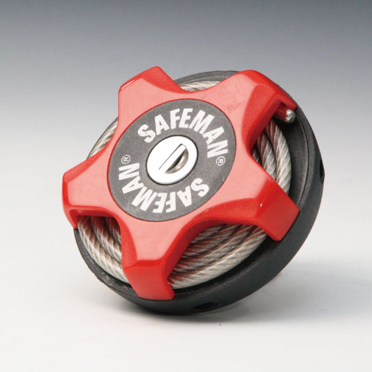 Retractable Wire Lock Red