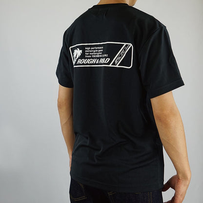 ラフ パームツリー ドライTシャツ ブラック