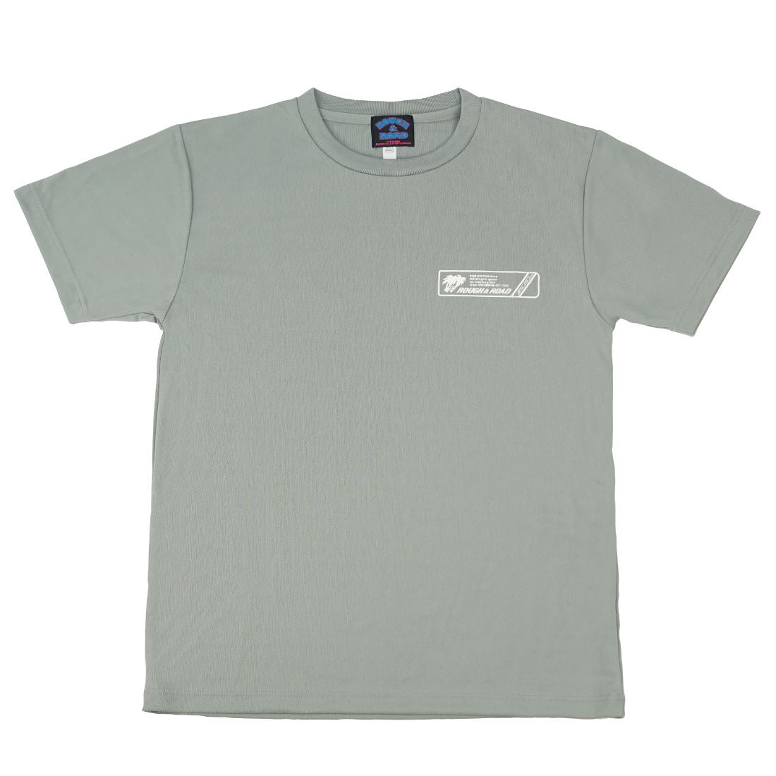 ラフ パームツリー ドライTシャツ グレー