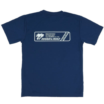 ラフ パームツリー ドライTシャツ インディゴ