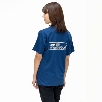 ラフ パームツリー ドライTシャツ インディゴ