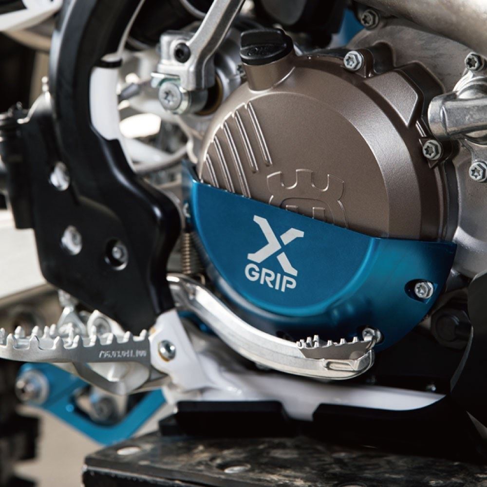 クラッチカバーガード オレンジ EXC TE EC 250-300