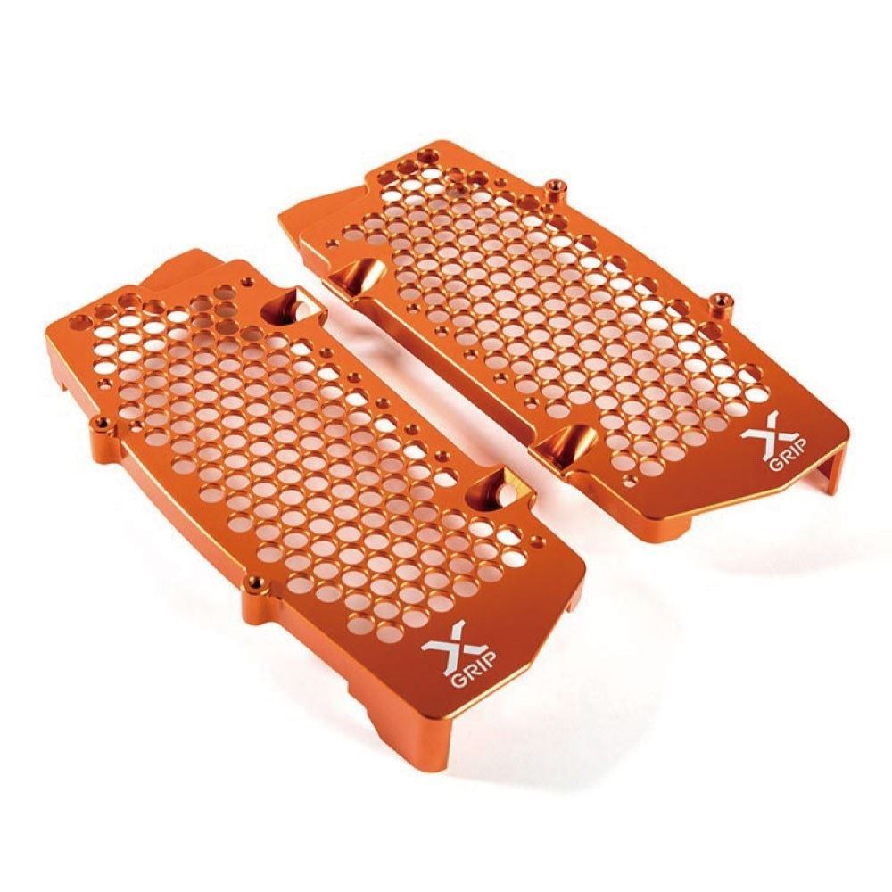 Radiator guard, orange, for TE/FE/TC/FC, etc.