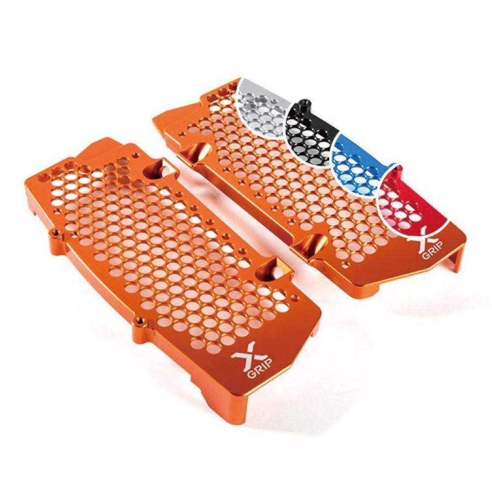 Radiator guard, orange, for TE/FE/TC/FC, etc.