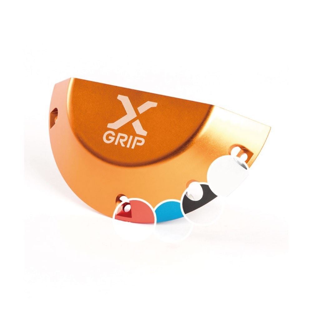 クラッチカバーガード レッド EXC TE EC