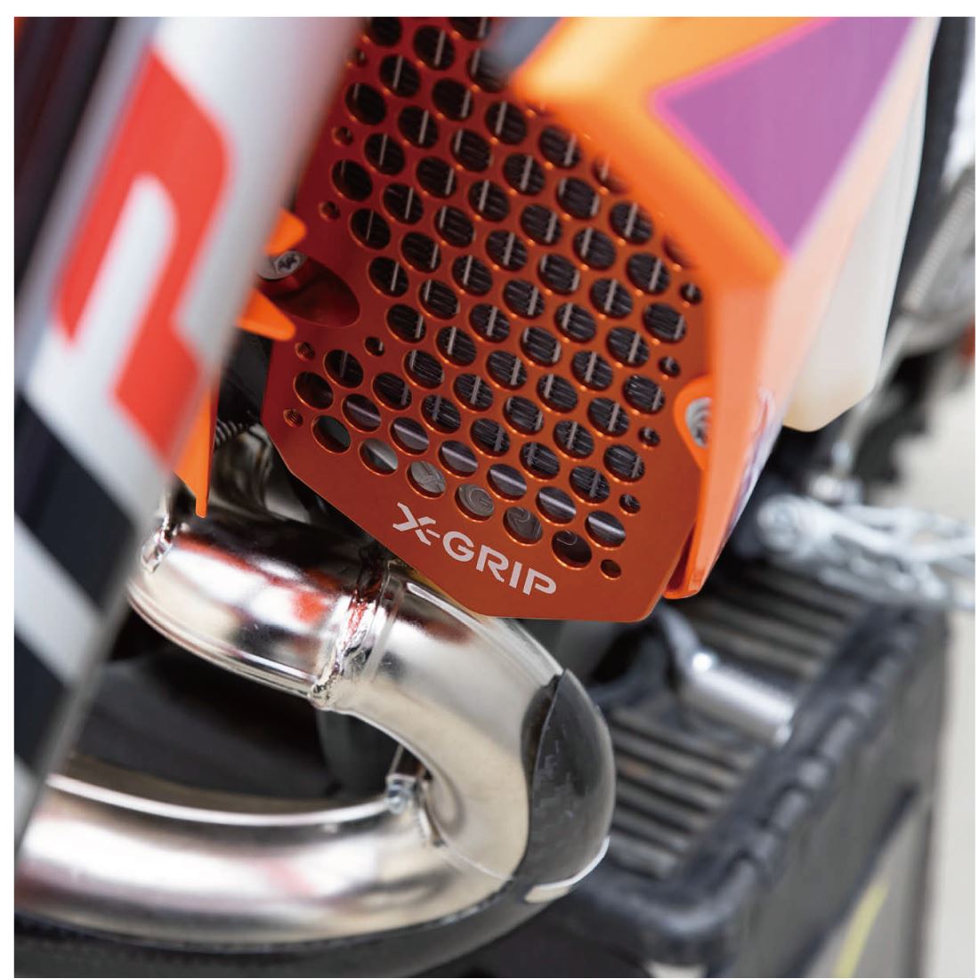 ラジエーターガード オレンジ KTM ガスガス ハスクバーナ – バイクマン