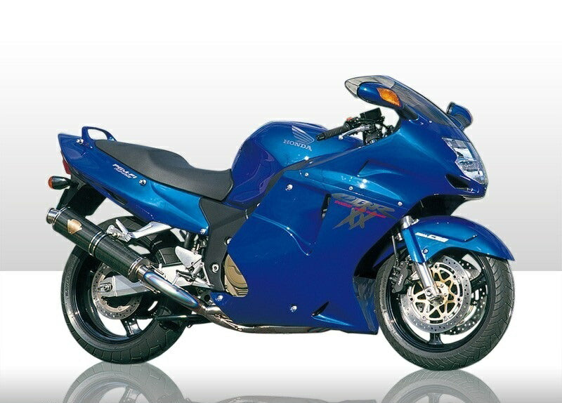 ワイバン シングルタイプマフラー カーボンサイレンサー CBR1100XXスーパーブラックバード