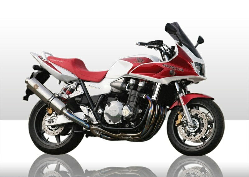 ワイバン シングルタイプマフラー チタンオーバルサイレンサー CB1300SF/CB1300SB