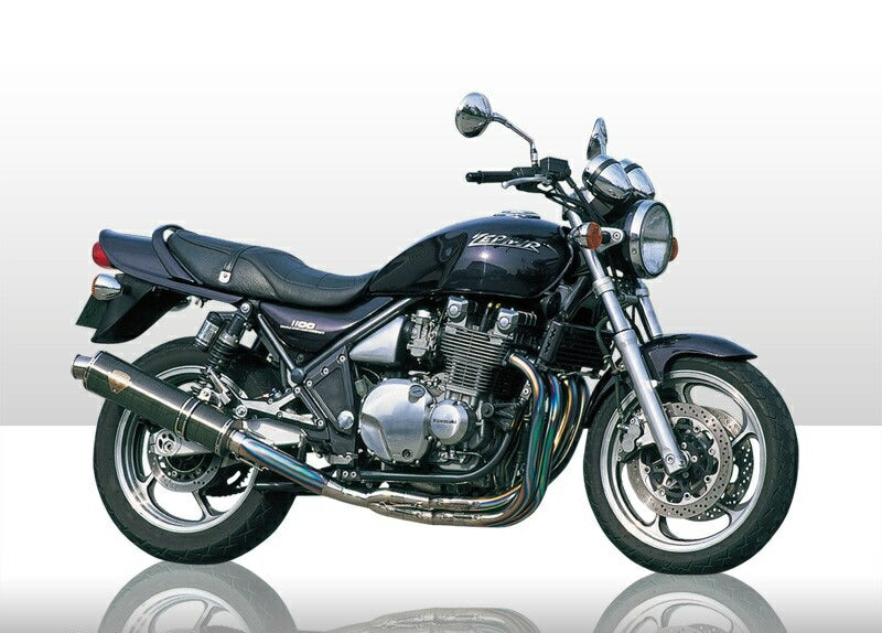 ワイバン シングルSタイプマフラー カーボンサイレンサー ゼファー1100