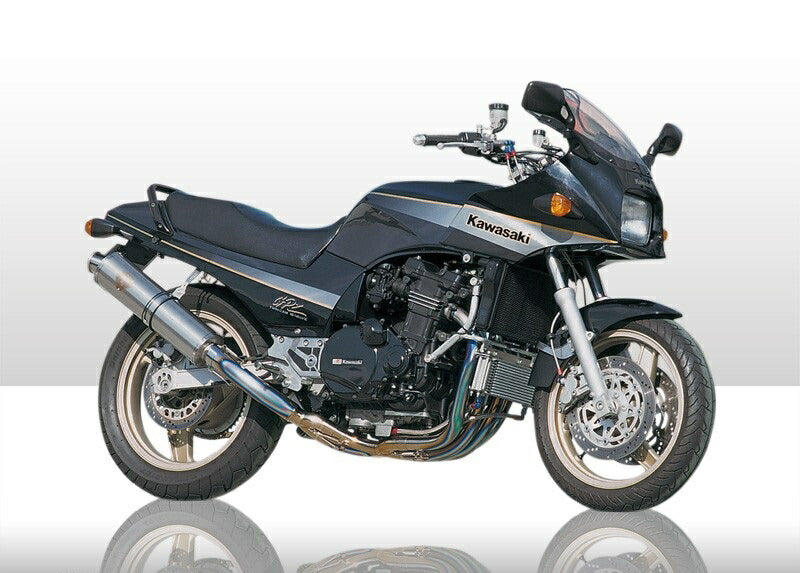 ワイバン シングルアップタイプマフラー チタンサイレンサー GPZ900R