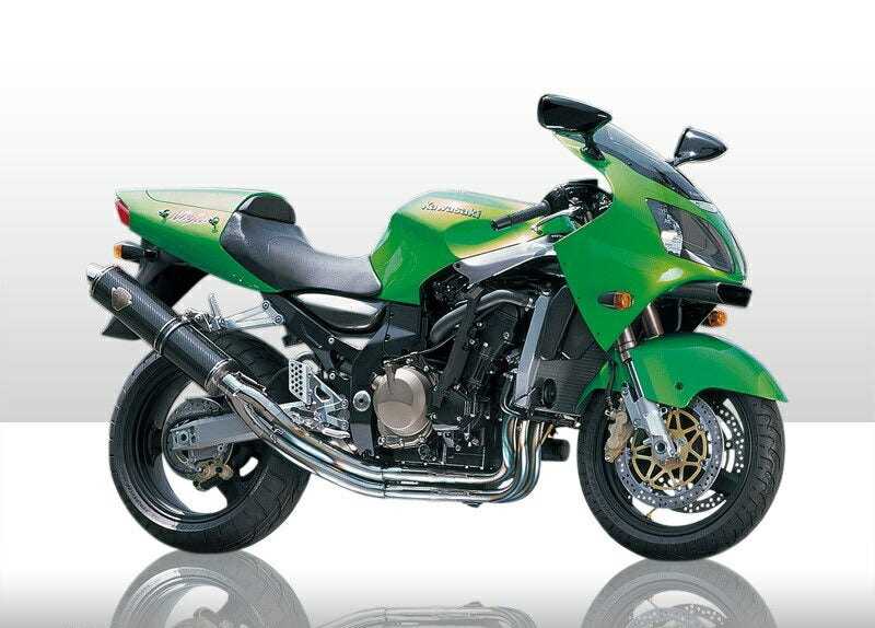 Wyvern Single Type Exhaust System, Carbon Silencer, Ninja ZX-12R