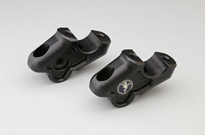 Handlebar Setback Risers, Black, Rebel 250, Rebel 500, Rebel 1100/DCT, Handlebar Position Adjustment