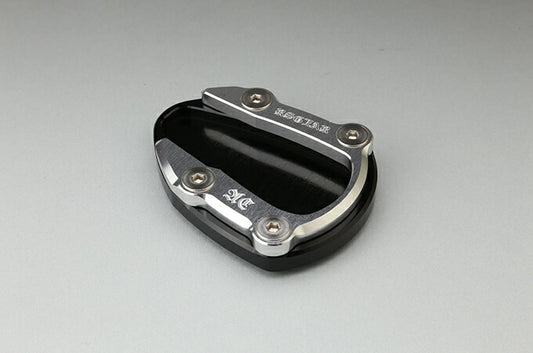 スタンドハイトブラケット クリアシルバー レブル250 レブル500 サイドスタンド 高さ調節 めり込み防止