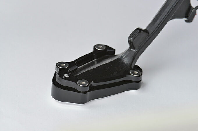 スタンドハイトブラケット ブラック レブル1100/DCT サイドスタンド 高さ調節 めり込み防止