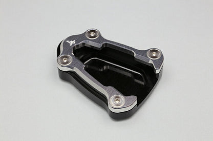 スタンドハイトブラケット クリアシルバー レブル1100/DCT サイドスタンド 高さ調節 めり込み防止