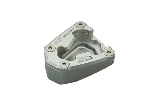 スタンドハイトブラケット シルバー S1000XR サイドスタンド 高さ調節 めり込み防止