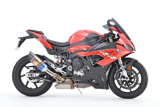 Real Spec Slip-On Muffler Titanium Drag Blue S1000RR Lightweight Silencer