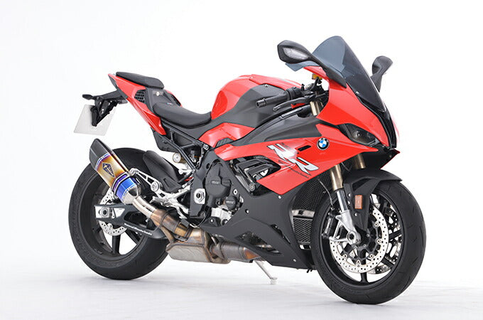 Real Spec Slip-On Muffler Titanium Drag Blue S1000RR Lightweight Silencer