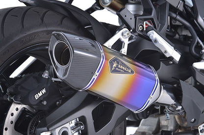 リアルスペック スリップオン マフラー チタンドラッグブルー S1000XR 軽量 サイレンサー