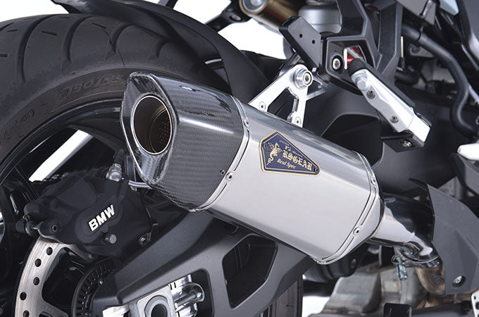 リアルスペック スリップオン マフラー チタンポリッシュ S1000XR 軽量 サイレンサー