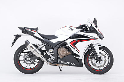リアルスペック スリップオン マフラー タイプS チタンポリッシュ CBR400R 400X 軽量 サイレンサー