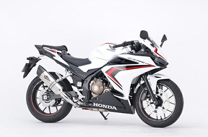 リアルスペック スリップオン マフラー タイプS チタンポリッシュ CBR400R 400X 軽量 サイレンサー
