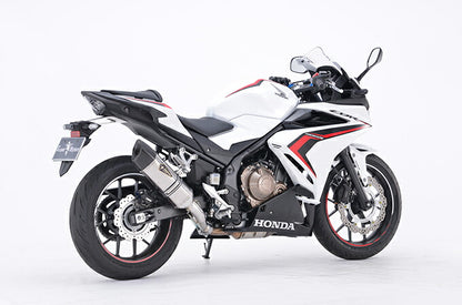 リアルスペック スリップオン マフラー タイプS チタンポリッシュ CBR400R 400X 軽量 サイレンサー