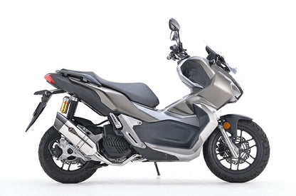 リアルスペック コミューター フルエキゾースト マフラー チタンポリッシュ ADV150 軽量 サイレンサー