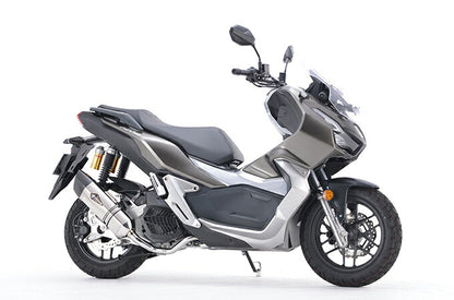 リアルスペック コミューター フルエキゾースト マフラー チタンポリッシュ ADV150 軽量 サイレンサー