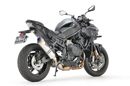 リアルスペック スリップオン マフラー チタンポリッシュ Z H2/SE 軽量 サイレンサー