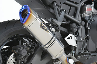 リアルスペック スリップオン マフラー チタンポリッシュ Z H2/SE 軽量 サイレンサー