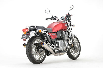 ワイバンクラシック マフラー ツイン チタンポリッシュ CB1100EX 軽量 サイレンサー