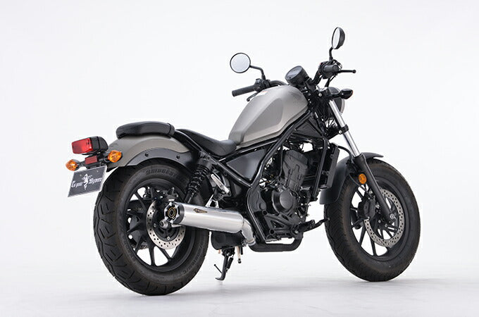 ワイバンクラシック スリップオン マフラー ステンポリッシュ Rebel250 レブル250 サイレンサー